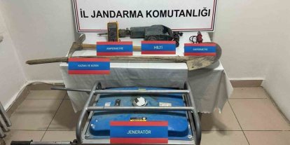 Yozgat’ta kaçak kazı yaparken suçüstü yakalandı