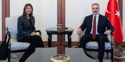 Bakan Fidan, BM Genel Sekreteri’nin Kıbrıs Şahsi Temsilcisi’ni kabul etti