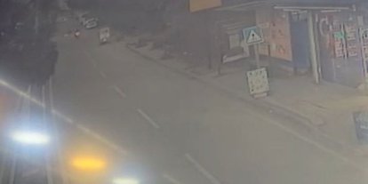 Adana’da motosikletlin hayatını kaybettiği kazanın görüntüleri ortaya çıktı