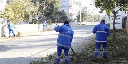 Çine’de sahaya inen ekipler temizlik ve bakım çalışması yaptı