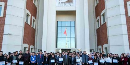 BŞEÜ’de ÜNİDES sertifika töreni