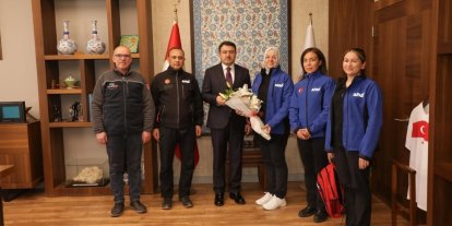 Kütahya AFAD’dan kuruluş yıl dönümünde valiliğe ziyaret