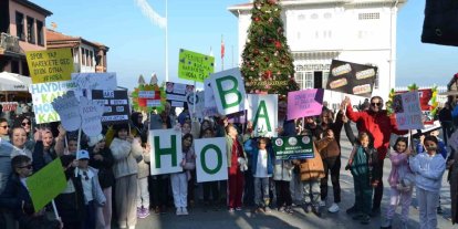 Bursa’nın Mudanya ilçesinde H.O.B.A. projesi kapsamında anlamlı yürüyüş