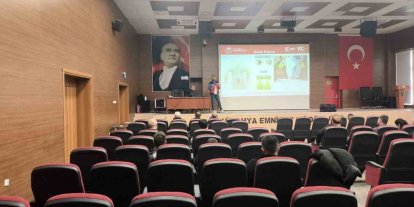 Kütahya emniyet personeline hayvan sevkleri ve yol kontrolleri eğitimi