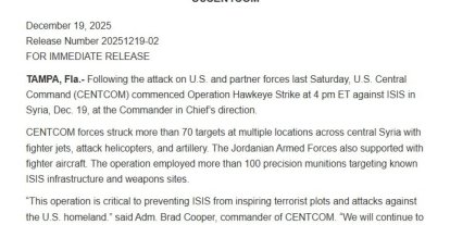 ABD ordusundan operasyon açıklaması: "70’ten fazla DEAŞ hedefi vuruldu"