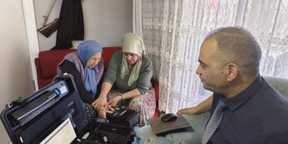 Bilecik’te devlet hizmeti vatandaşın ayağına götürdü