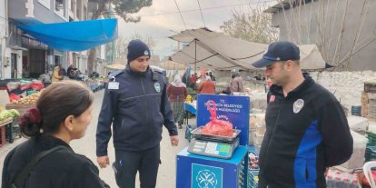 Germencik’te pazarlarda ’kontrol kantarı’ uygulaması devam ediyor