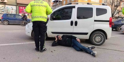 5 dakikada önce taburcu oldu kazada yaralandı