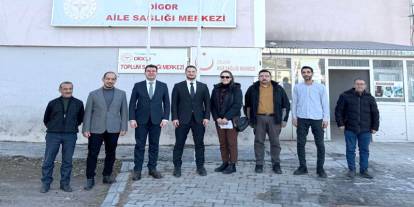 Kars Sağlık Müdürü Eker Digor’daki sağlık tesislerini ziyaret etti