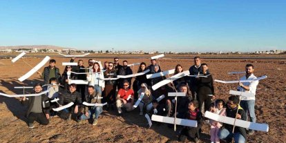 Nusaybin’de ilk kez model uçak eğitimlerinde uygulamalı test etkinliği düzenlendi