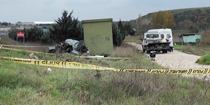 Büyükçekmece’de gece yaşanan kaza gündüz fark edildi: 2 ölü