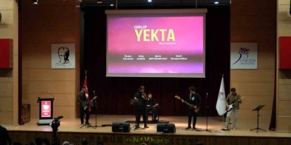 KBÜ’de öğrenci müzik grubu Yekta konser verdi