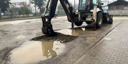 Kentin dört bir yanında çalışma gerçekleştiriliyor