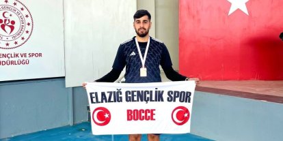 Elazığlı sporcu Türkiye 3’üncüsü oldu