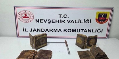 Nevşehir’de tarihi eser değeri taşıyan 2 adet Tevrat bulundu