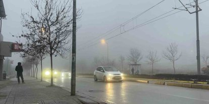 Eskişehir’de sis etkili oldu
