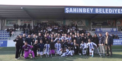 Şahinbey Ampute’den 2-1’lik galibiyet