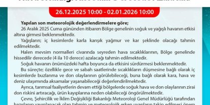 Batı Karadeniz’de fırtına uyarısı: Soğuk ve kar kapıda