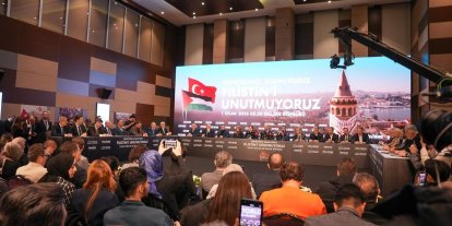 TÜRGEV, 1 Ocak 2026 Gazze yürüyüşünde tek yürek