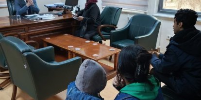 Bolvadin’de vatandaşlar sorunlarını kaymakama anlattı