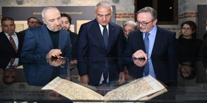 Bakan Ersoy: "TÜYEK yazma eser alanındaki küresel liderliğini daha da güçlendirdi"