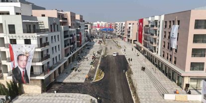 Depremle birlikte yerle bir olan Antakya kent merkezi yeniden inşa edildi