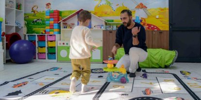 Diyarbakır’da özel çocuklar için oyun terapisi hizmeti