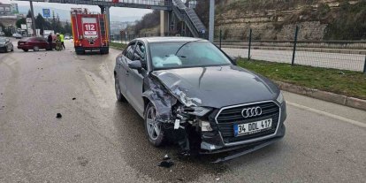 Karabük’teki kazalarda 2 kişi yaralandı