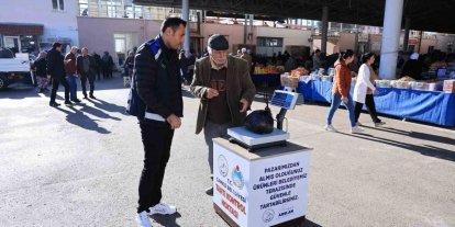 Çameli Belediyesinden ’güvenli terazi’ uygulaması