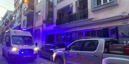 Apart odasında çıkan yangın panikletti