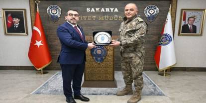 Çalkın, Sakarya İl Emniyet Müdürlüğü'nü Ziyaret Etti