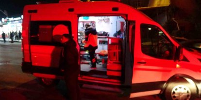 Malatya’da "dur" ihtarına uymayan motosikletli kaza yaptı