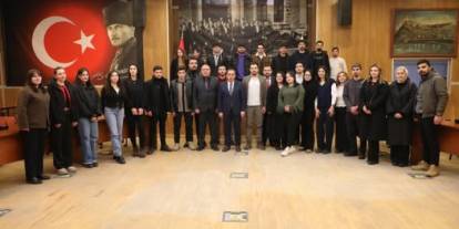 Üniversite öğrencilerinden Kars Belediyesi’ne Ziyaret