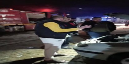 Osmaniye’de park halindeki otomobilde yangın