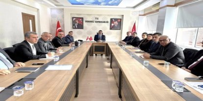 Osmaneli’nde İlçe İdare Şube Başkanları Toplantısı yapıldı