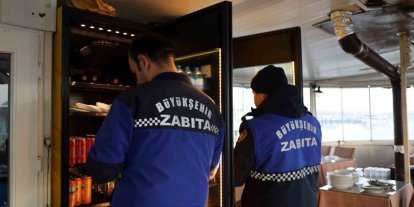 Zabıtadan balıkçı teknelerine yılbaşı denetimi