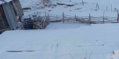 Beypazarı’nda kar yağışı etkili oldu