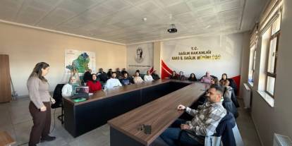 İl Sağlık Müdürlüğü Personeline Arşiv ve Dosyalama Eğitimi