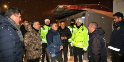 Vali Polat’tan Emniyet Noktasına Ziyaret