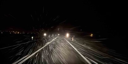 Afyonkarahisar’da beklenen kar yağışı başladı
