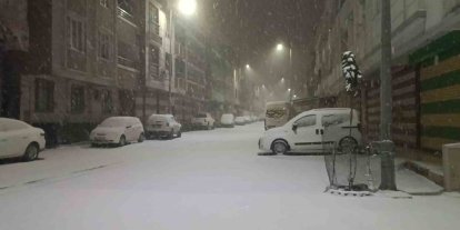 Şanlıurfa’da yoğun kar yağışı