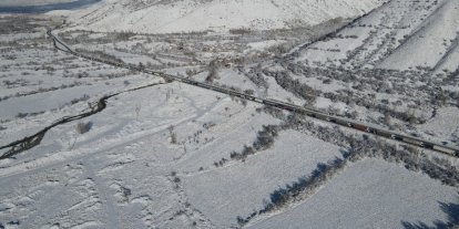 Erzincan- Erzurum karayolunda kaza nedeniyle uzun araç kuyruğu oluştu