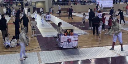 Eskişehir’de Eskrim Kılıç Türkiye Kupası heyecanı yaşandı