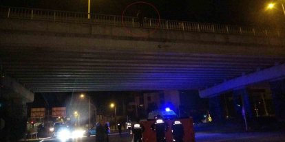 Polisin bir kadını ölümün ucundan aldığı olayda sözleriyle pes dedirten kişi gözaltına alındı