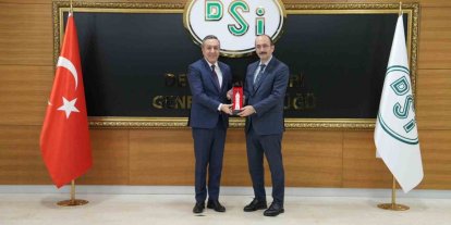 Başkan Dere, DSİ Genel Müdürü Balta’yla ilçedeki altyapı projelerini değerlendirdi