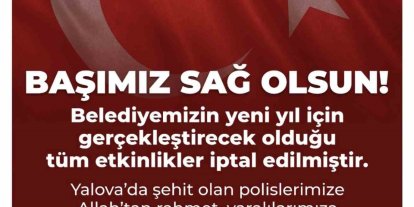 Kuşadası Belediyesi düzenleyeceği tüm yılbaşı etkinliklerini iptal etti