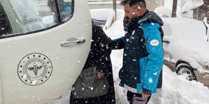 UMKE ekipleri 62 yaşındaki hastaya ulaştı