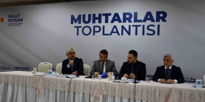 Başkan Doğan Vezirköprü’de muhtarların sorunlarını dinledi