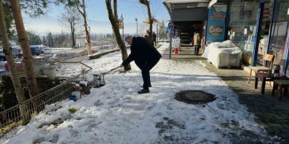 Düzce’nin "dronlu muhtarı" iş başında