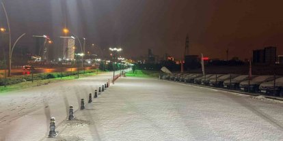 Ankara’da kar yağışı etkili oldu